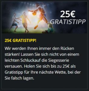 1bet gratis Tipp