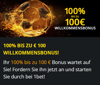 1bet-willkommensbonus-100-euro-sportwetten