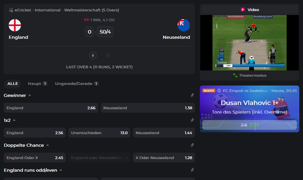 ©BC Game | eSports Livewetten