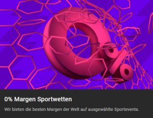 Cloudbet Quoten Boost: 0% Margen Sportwetten