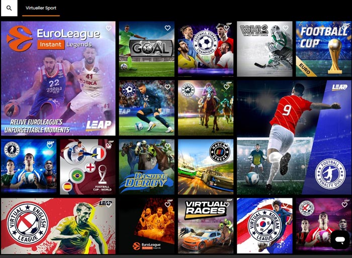 Virtueller Sport bei Hotbet