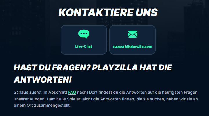 playzilla-kundendienst-kontakt