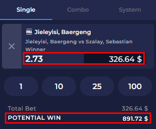 Rainbet MMA Wettlimit